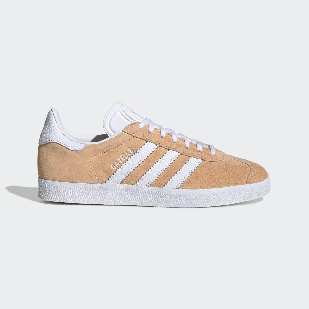 Originals Adidas Gazelle Dama Romania - Portocalii/Albi/Portocalii EE5541